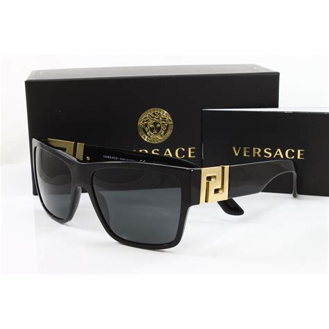 men's black Versace sunglasses